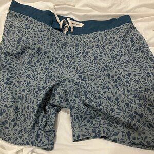 Swim Trunk in Coral